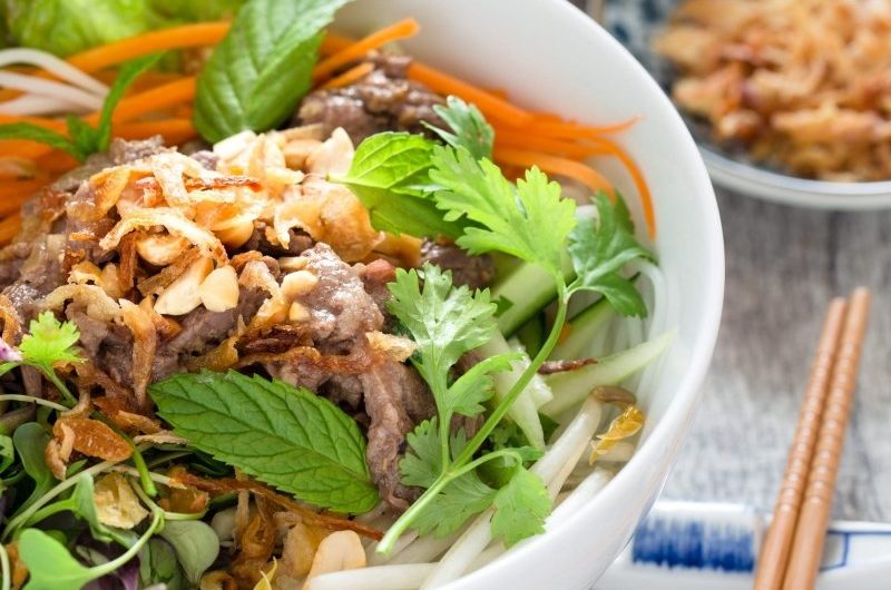 5 steps to prep mixed beef noodles - pho bo tron like a Pro