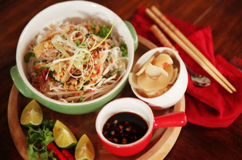 Mixed Siamese Duck Vermicelli (Bún Ngan Trộn) - A Unique Dish Of Vietnamese Cuisine